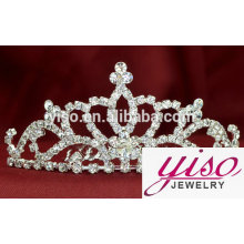 Véritable diamant en vrac décoration princesse tiaras nuptiale pas cher